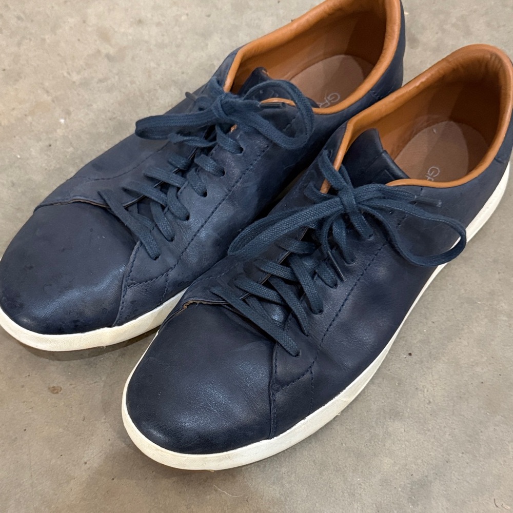 Cole Haan Men's Gray and Orange Sneakers